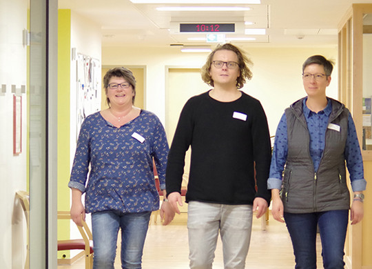 Bezugspflege: konstante Ansprechpartner während des Aufenthalts