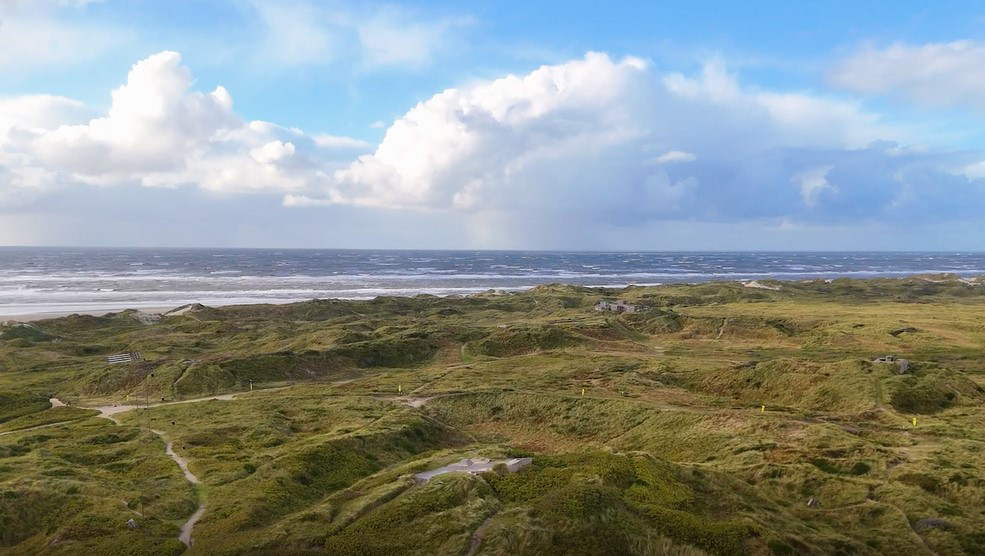 Bild vom Strand in Nordfriesland