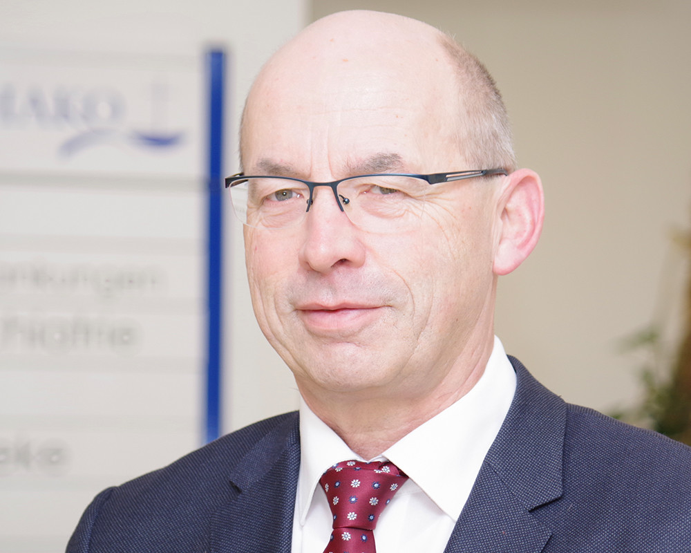 Seit dem Jahr 2007 Geschäftsführer der DIAKO Nordfriesland gGmbH: Ingo Tüchsen (Foto: Bauer)