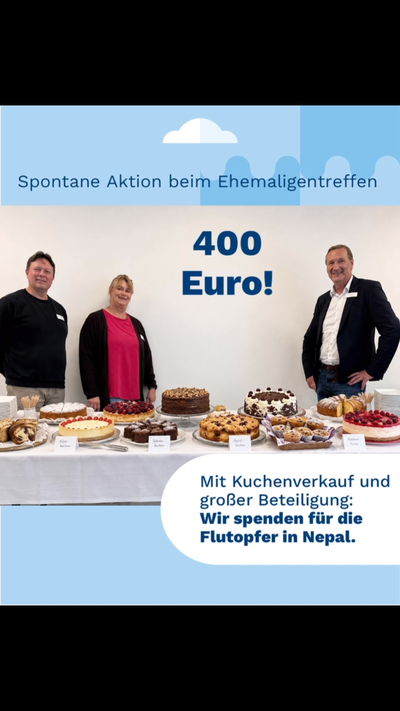🍰 400 Euro für die...